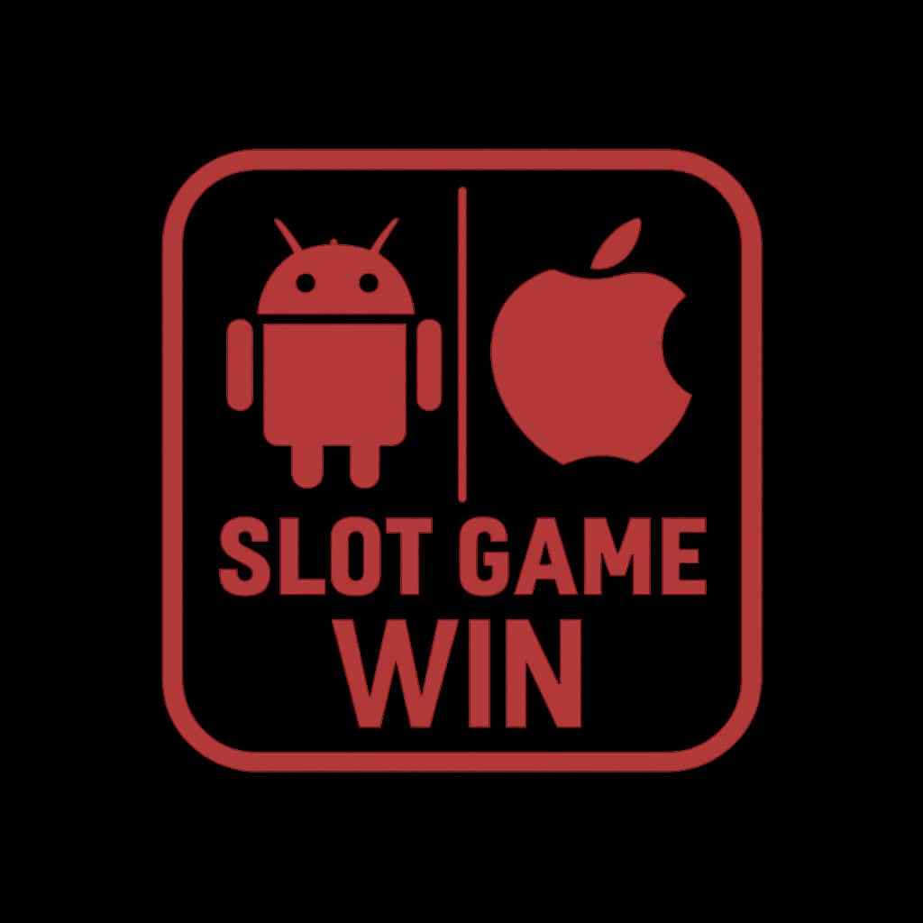 Icon representing Android vs iOS for Slot Game Win.