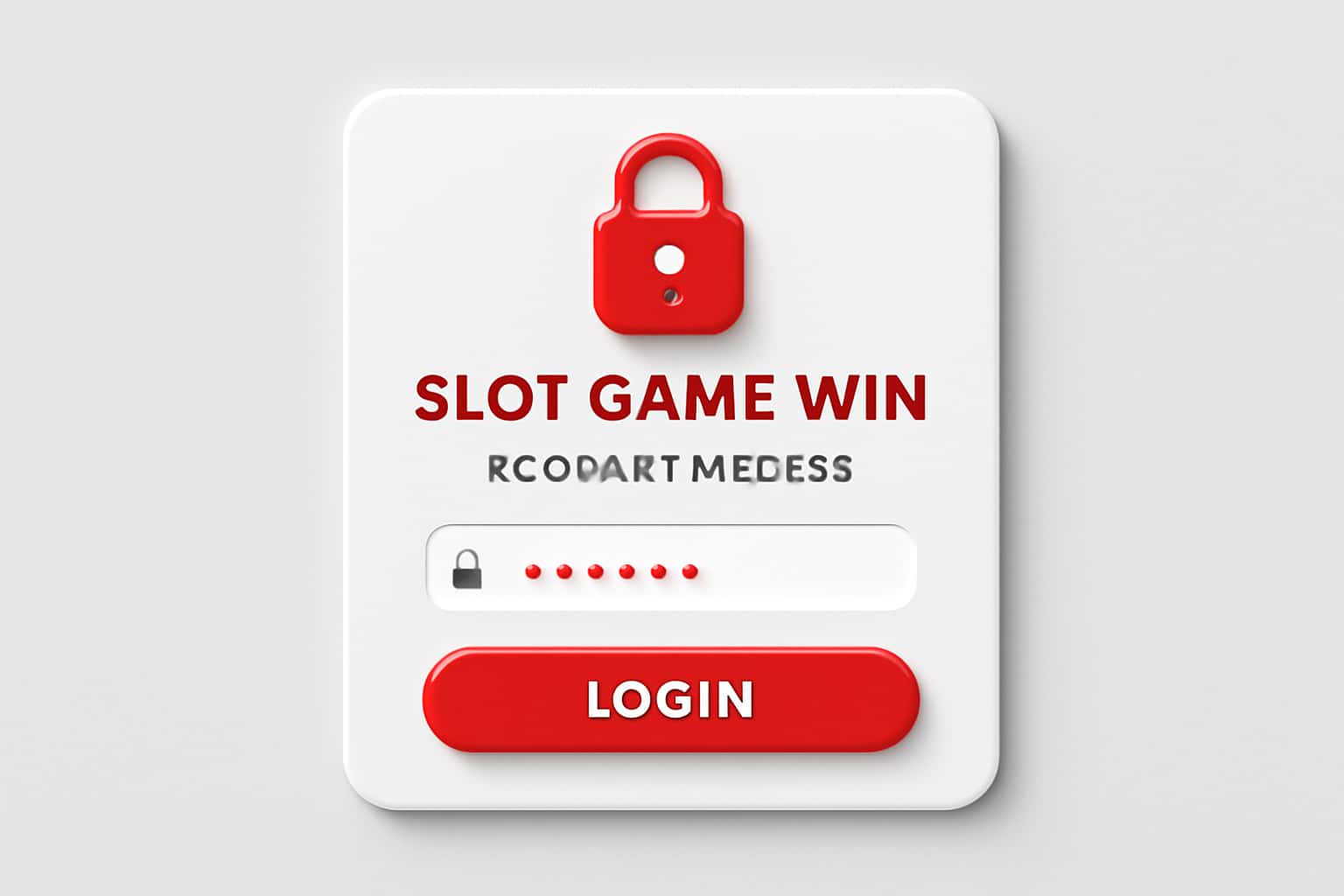 Slot Game Win Account Access Interface