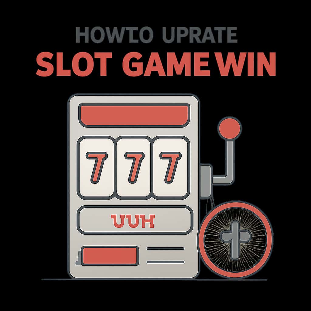 An educational illustration showing the update process for Slot Game Win.