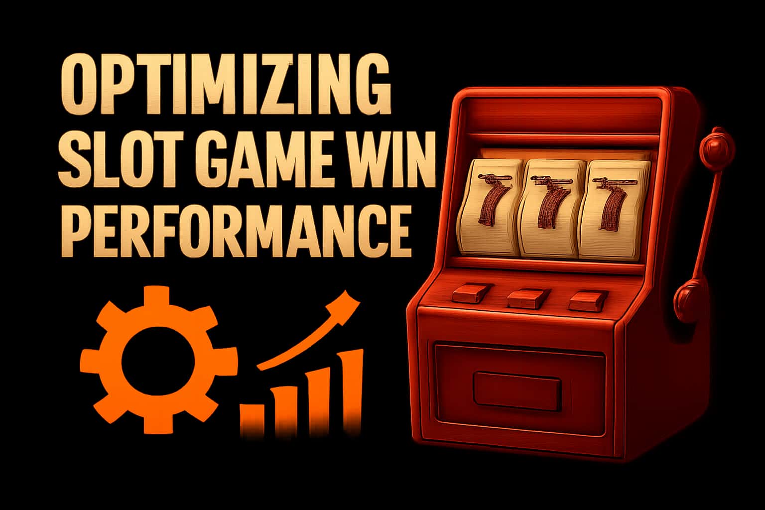 Visual representation of optimizing performance in Slot Game Win.