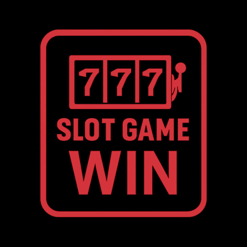 Minimal badge design for Supporting Slot Game Win Mobile Version.