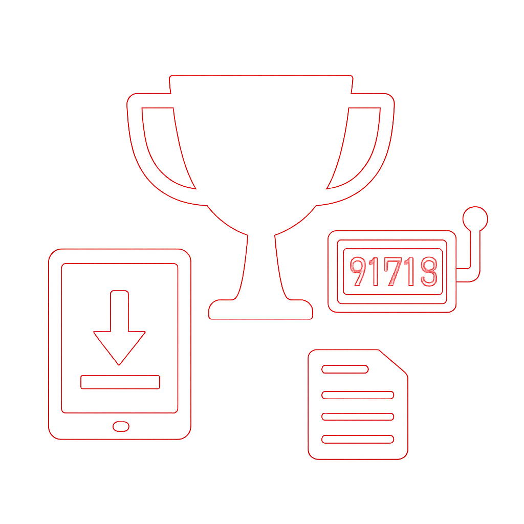 Illustration explaining Slot Game Win on iOS.