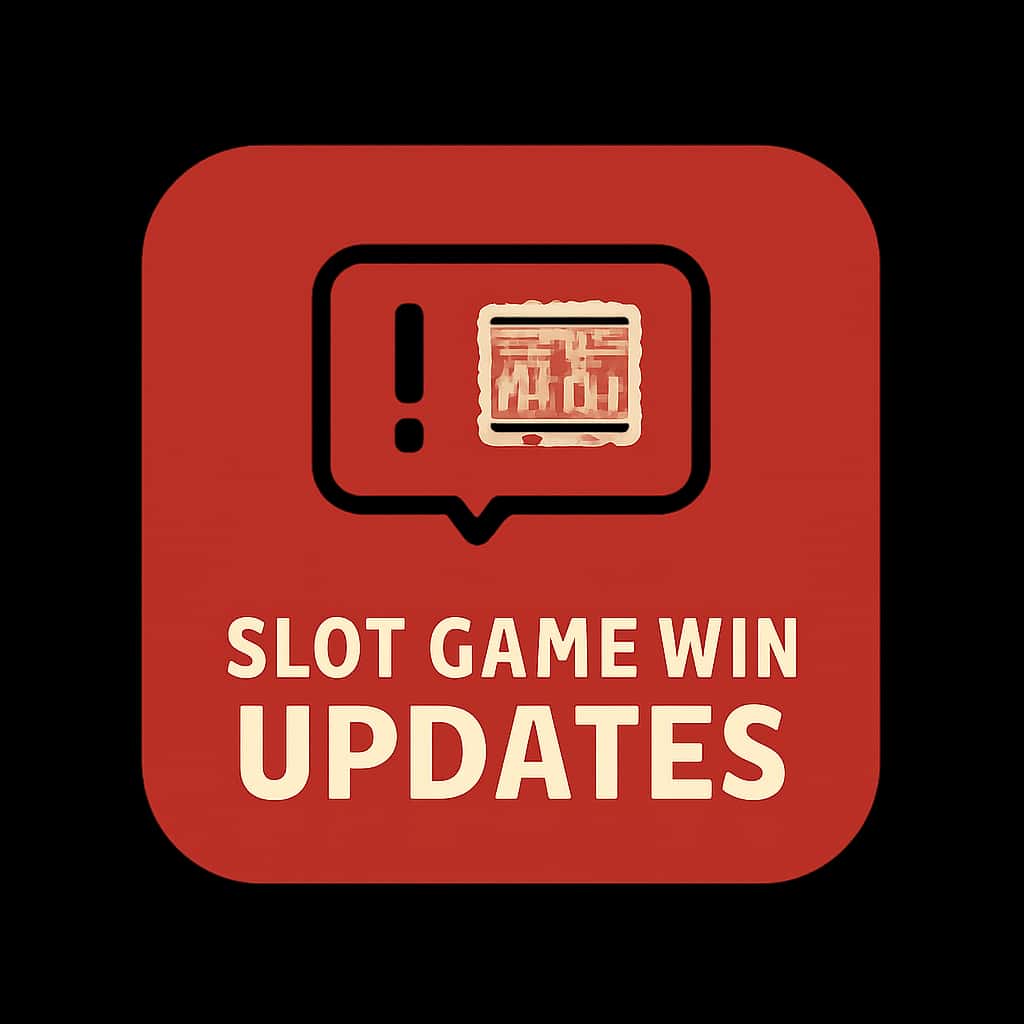 Icon representing Slot Game Win Updates.