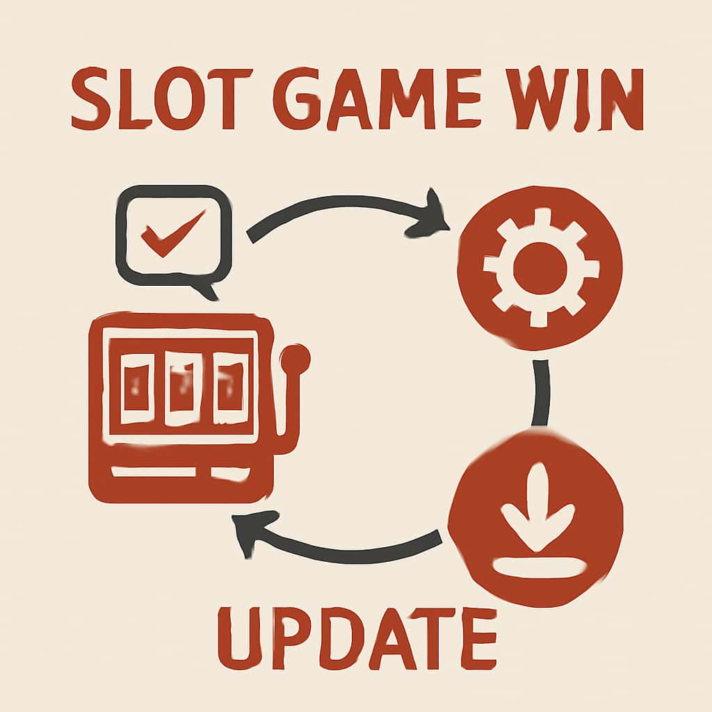 Diagram detailing the update process for Slot Game Win.